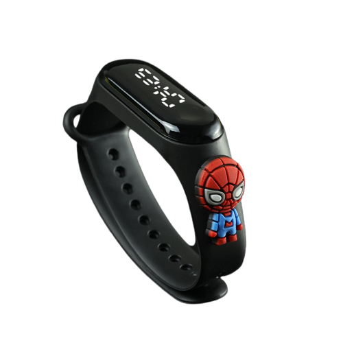 Opaska smart band dziecięca Spiderman postacie z bajek .png