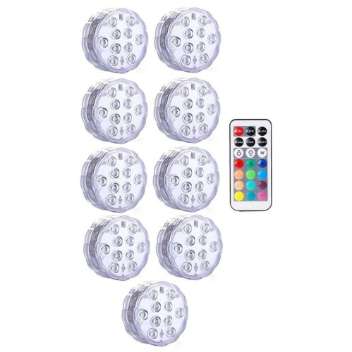 Basenowe lampki kolorowe RGB na pilota 9 sztuk.jpg
