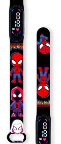 Opaska smart band led spider man znany .jpg