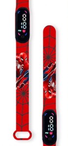 Zegarek smart opaska Led postacie Marvela Spider man Iron man 