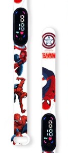 Zegarek smart opaska Led postacie Marvela Spider man Iron man 
